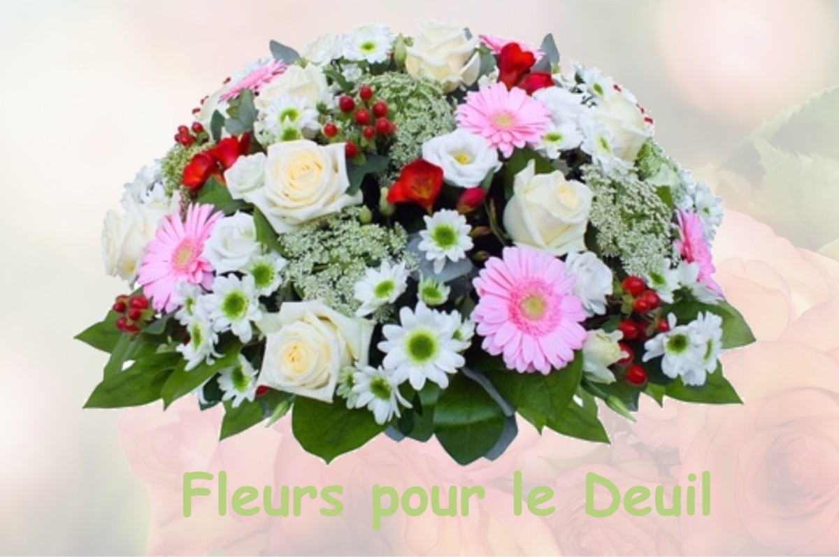 fleurs deuil LOUZAC-SAINT-ANDRE